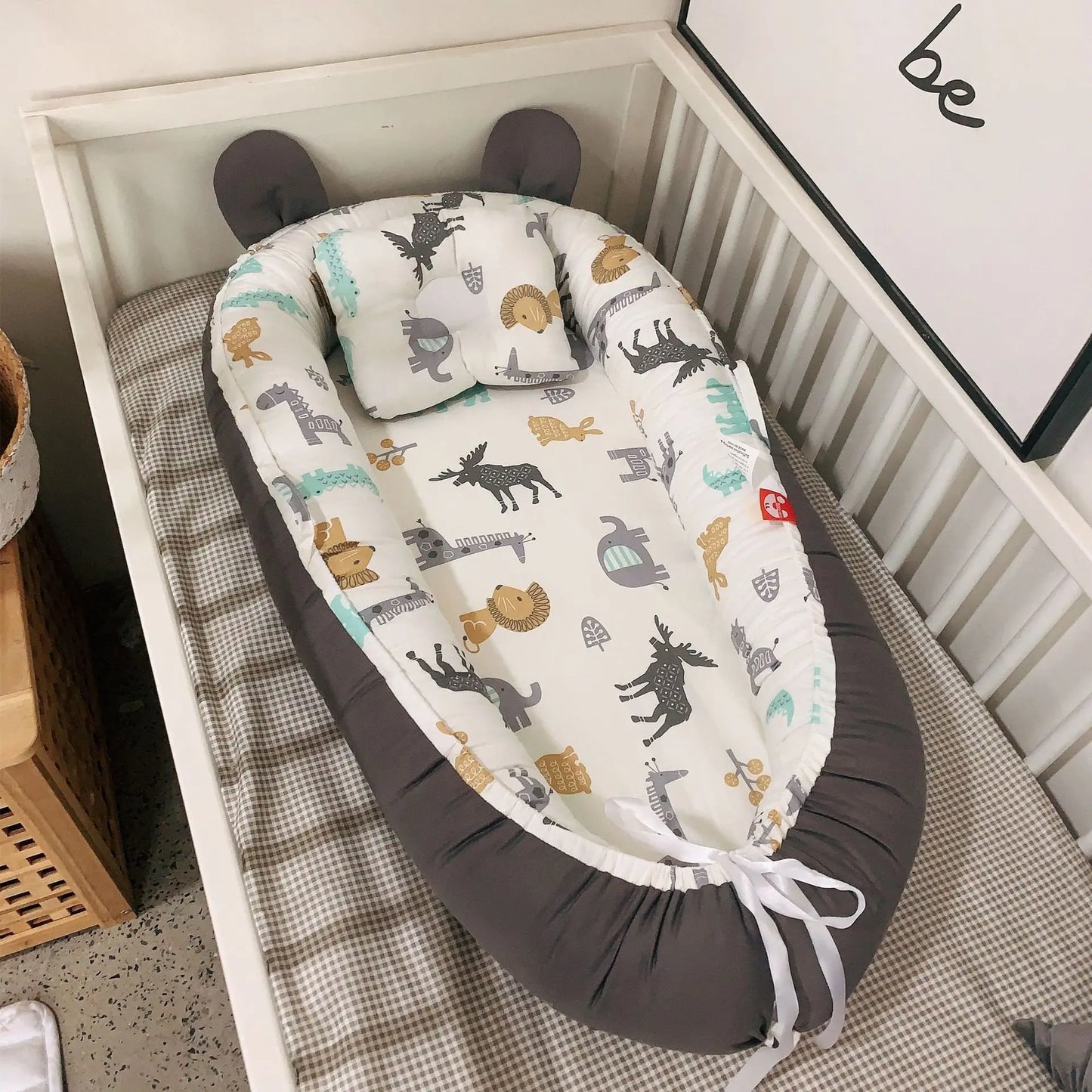 bebe reducteur de lit cerf noir