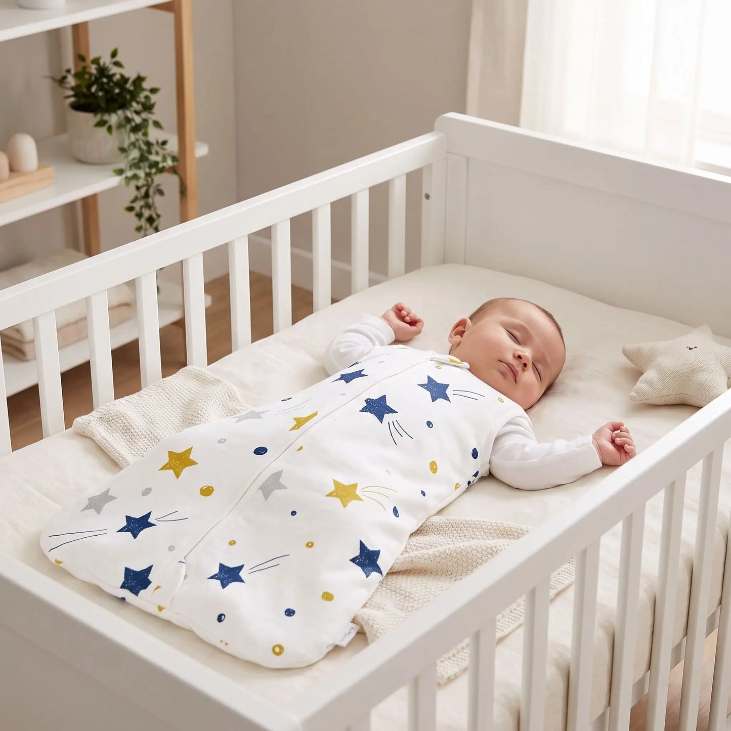 gigoteuse été ouverture centrale sur bébé dormir