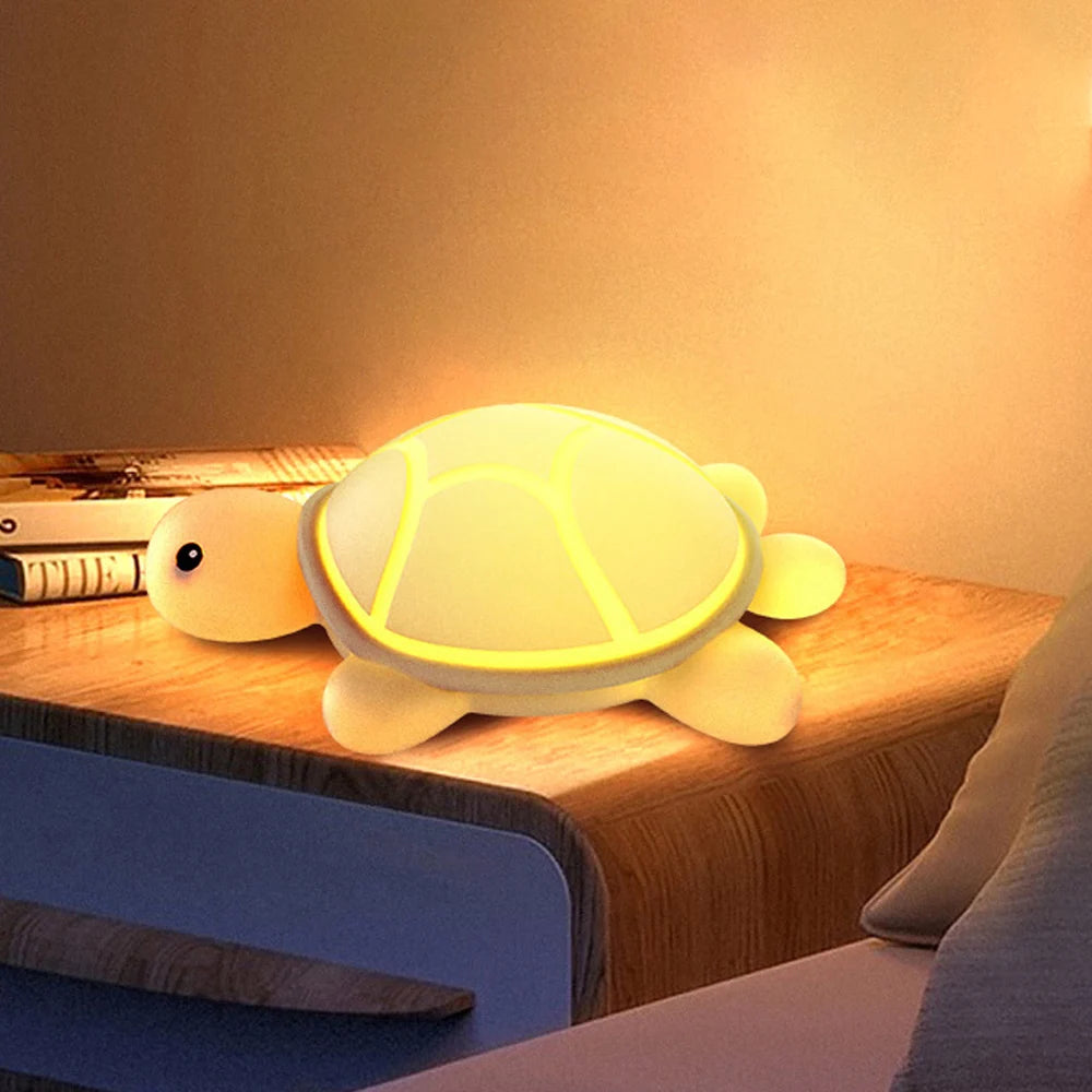 veilleuse bébé tortue lumineux