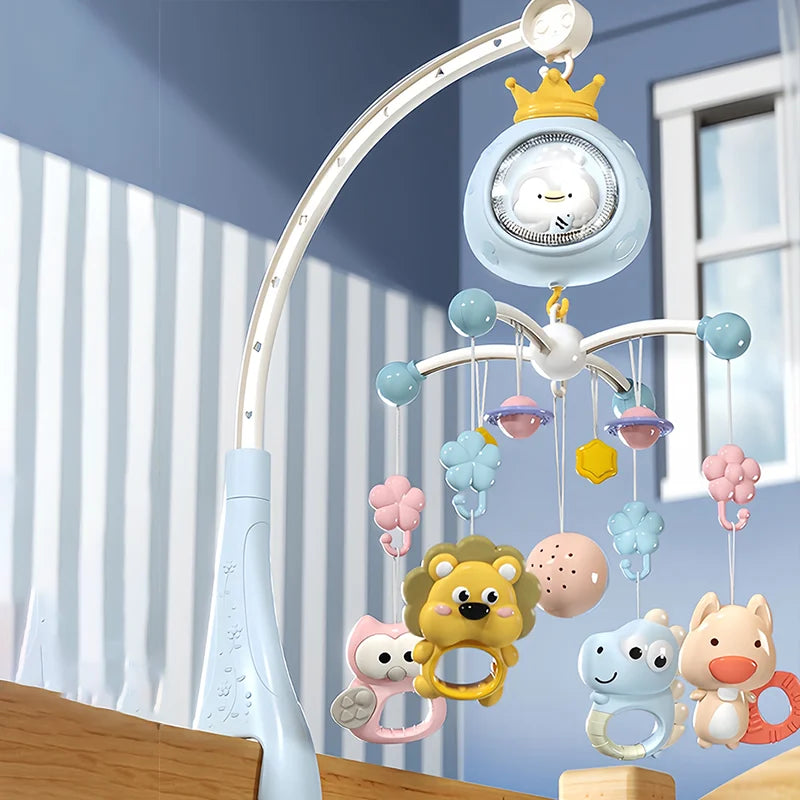 MOBILE MUSICAL BEBE | Projection 360° En Plastique