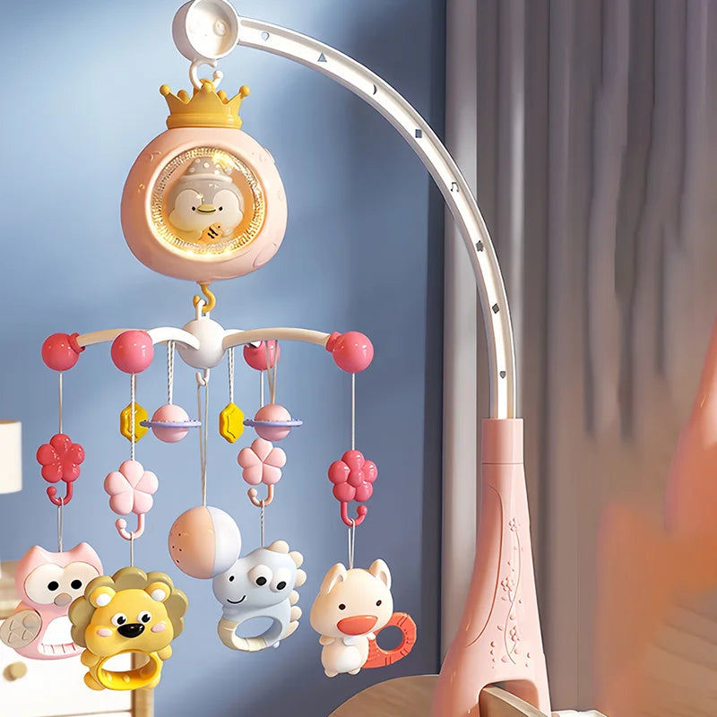 MOBILE MUSICAL BEBE | Projection 360° En Plastique