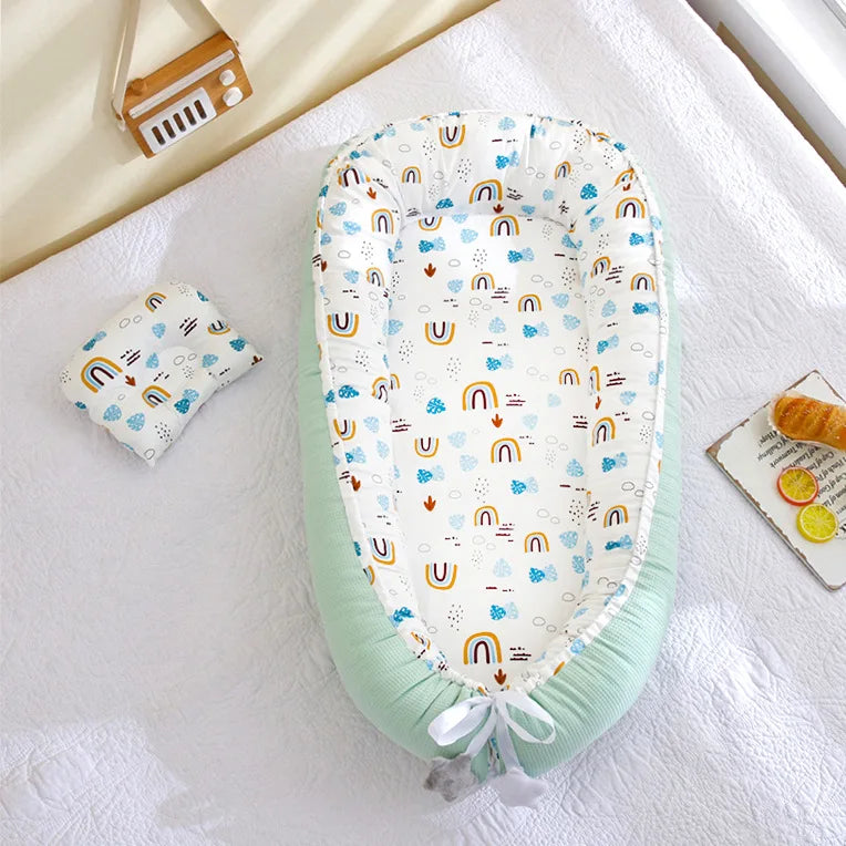 Réducteur de lit bébé | Coton Respirant