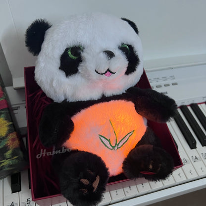 Peluche Musicale Et Lumineuse | Panda Apaisant
