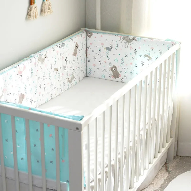 Tour de lit bébé Faons et Ecureuils