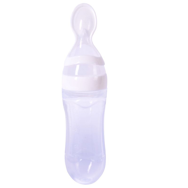 Biberon avec cuillère pour nouveau-né | EasyBottle™ - Maison des bébés