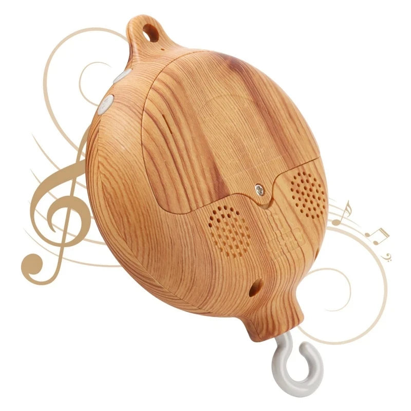boîte à musique en bois beige