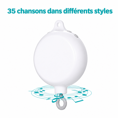 boite à musique mobile bébé 35 chansons