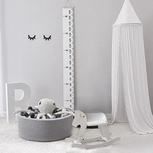 ciel de lit bebe blanc