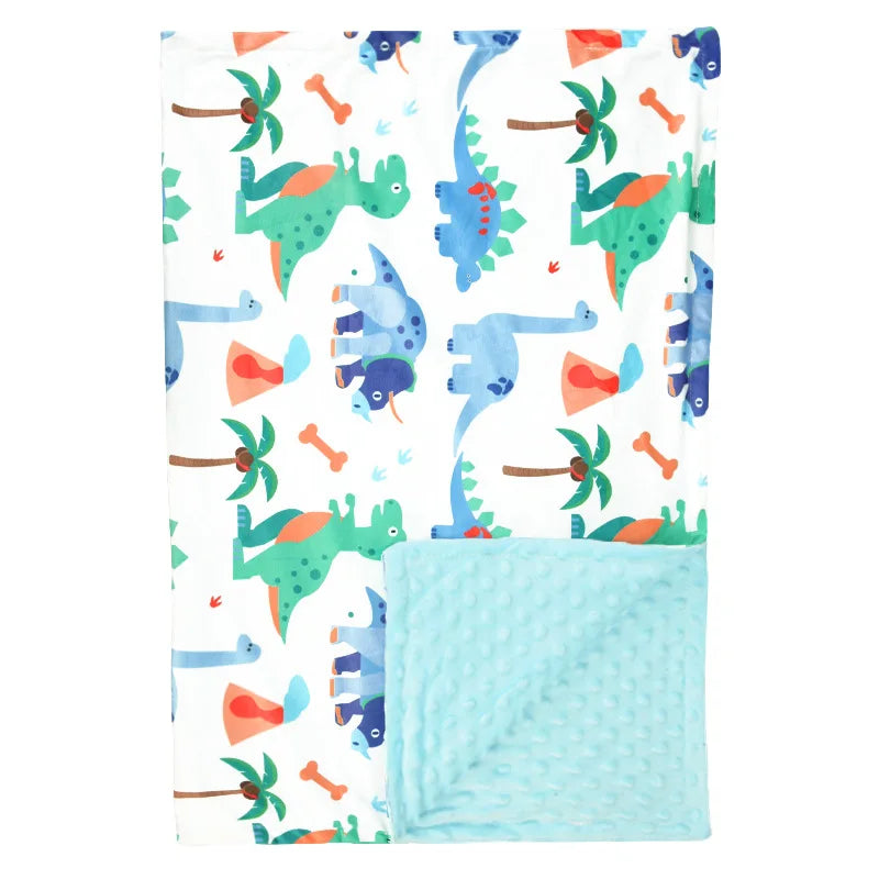  couverture bebe dinosaure