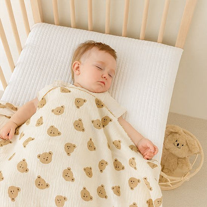 Couverture bébé imprimé petit ours