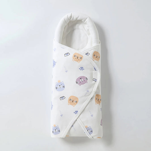 couverture d'emmaillotage chat