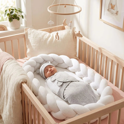 couverture emmaillotage sur bébé dort  sereinement