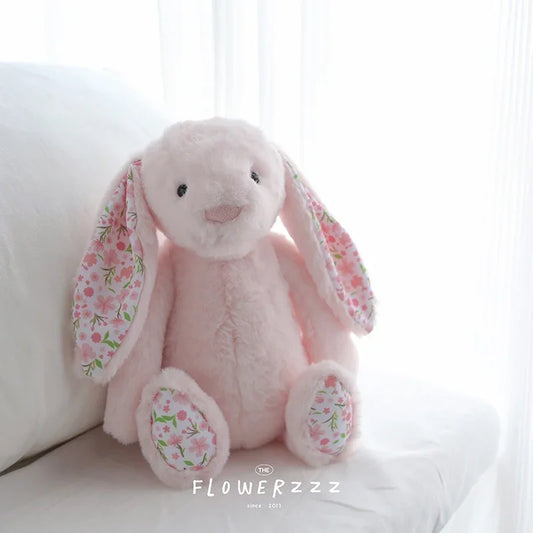  doudou lapin rose 