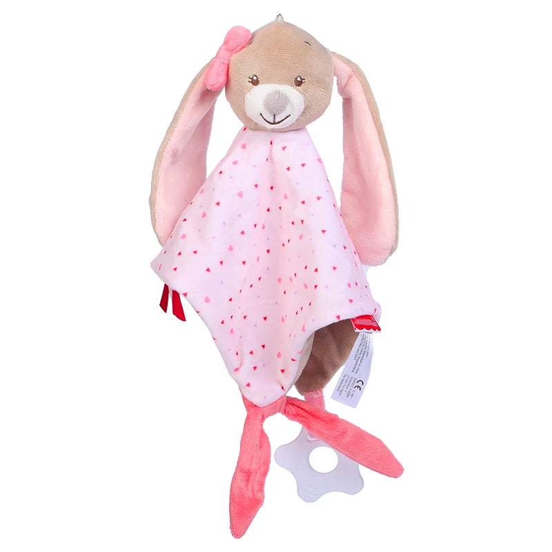 doudou pour bébé fille lapin rose