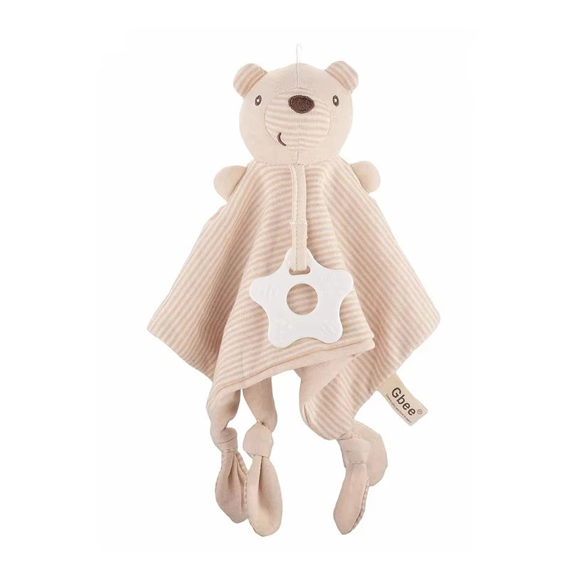 doudou pour bébé fille ours beige