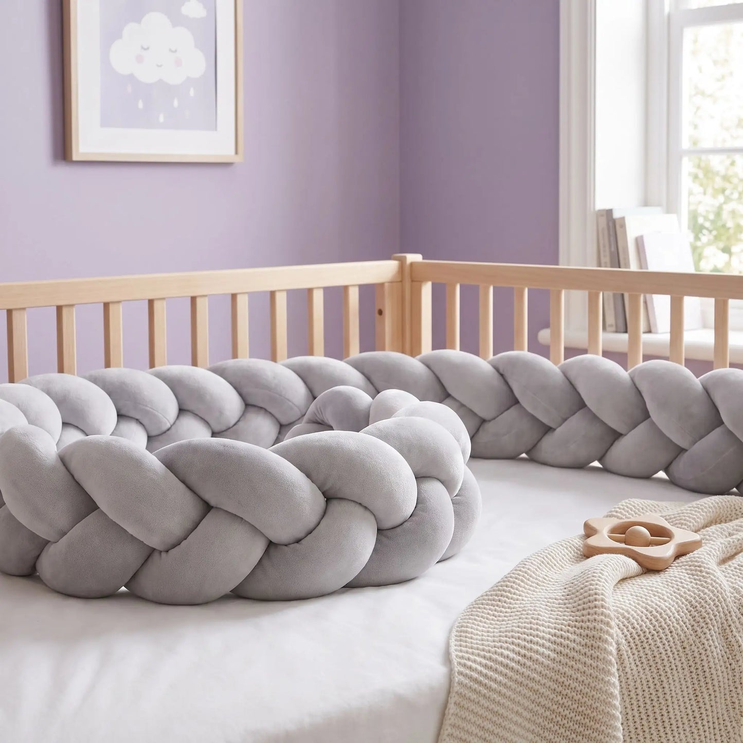 Tour de Lit Bébé Tressé | Cocooning