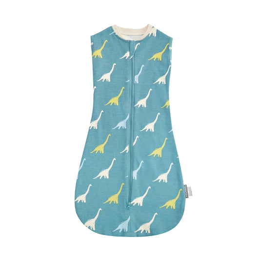 gigoteuse bébé bleu dinosaure