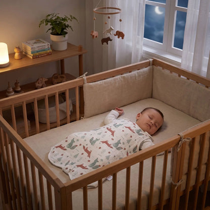 gigoteuse été bébé motif animaux bébé dort paisiblement