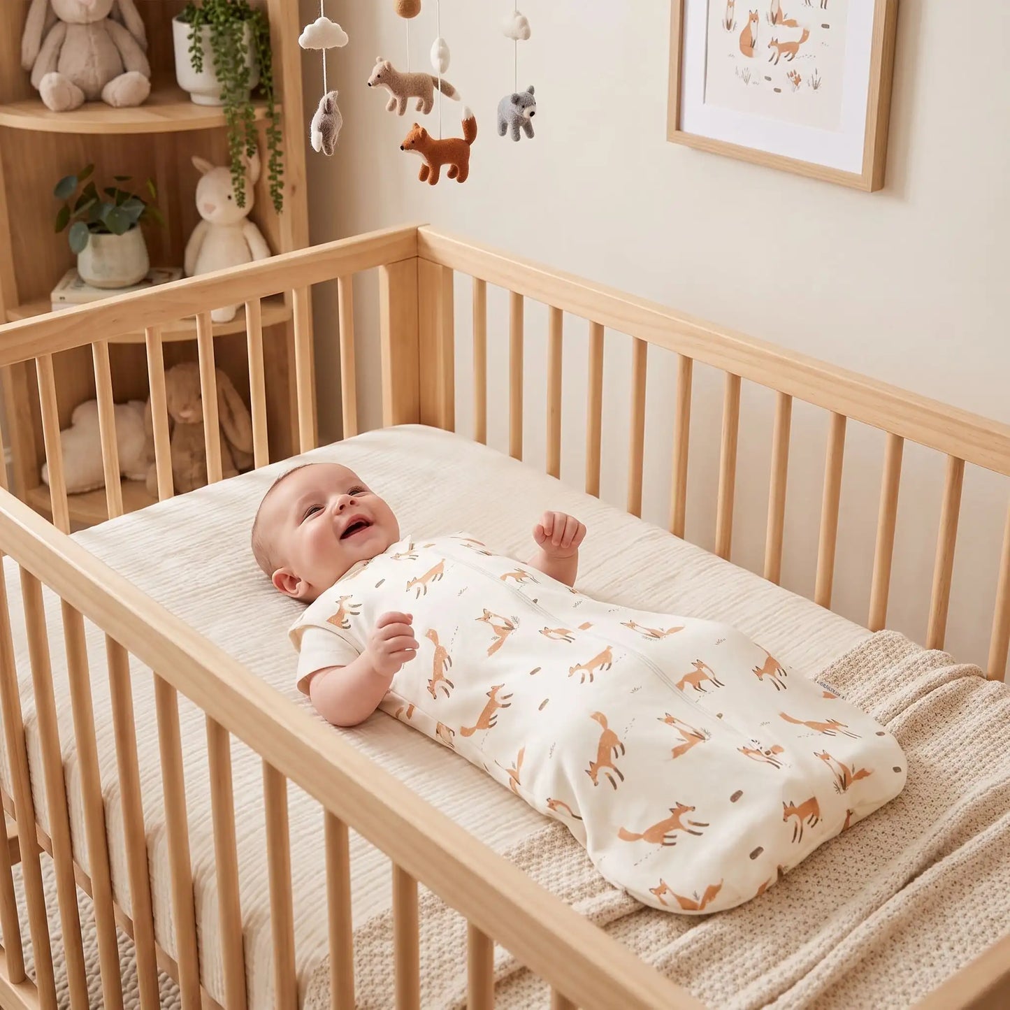  gigoteuse été bébé renard sur bébé gazouillée