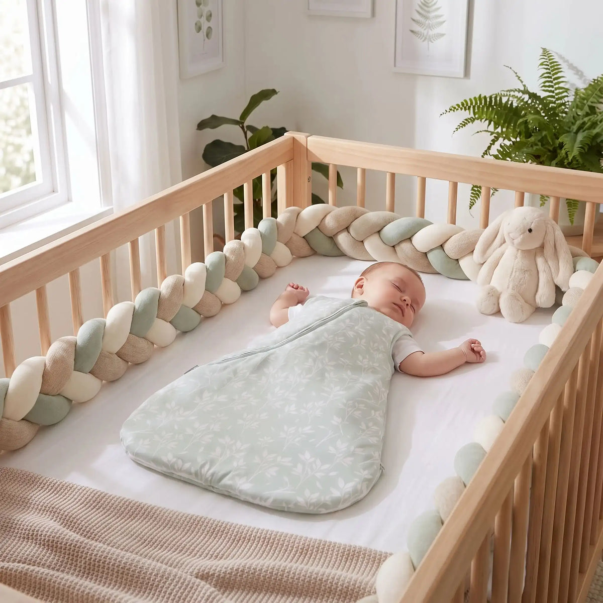 gigoteuse hiver bebe herbes sur bébé dormais