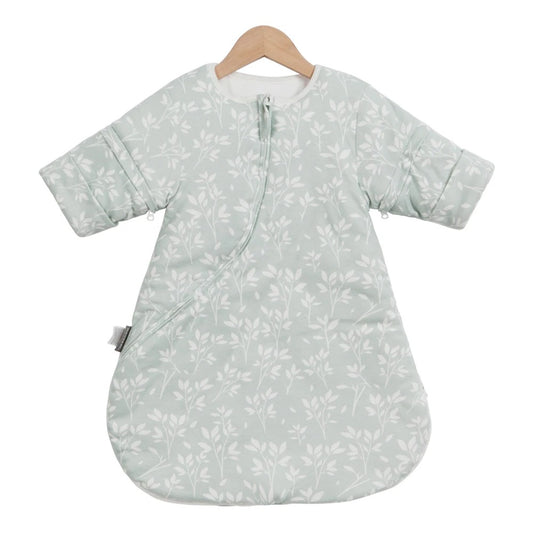 gigoteuse hiver bebe imprime herbe