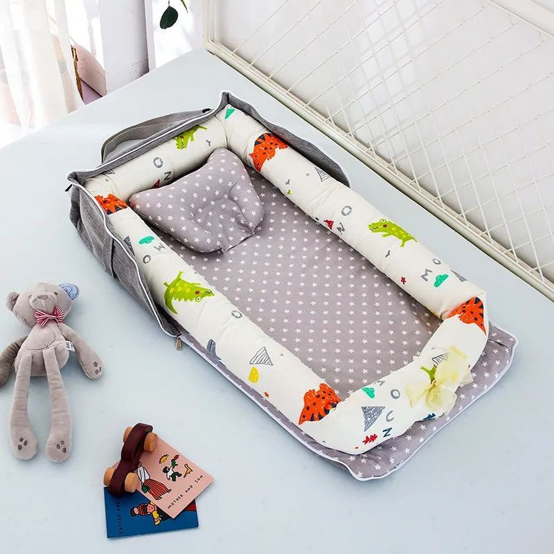 matelas à langer dinosaure portable