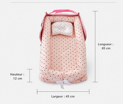 matelas à langer portable avec mesure