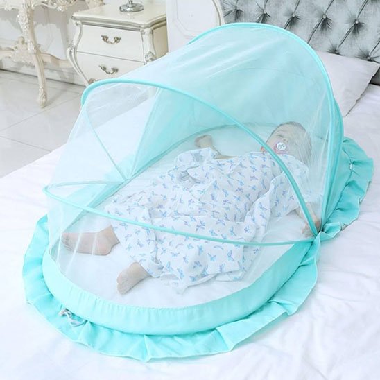 Moustiquaire lit bébé pour sommeil bébé