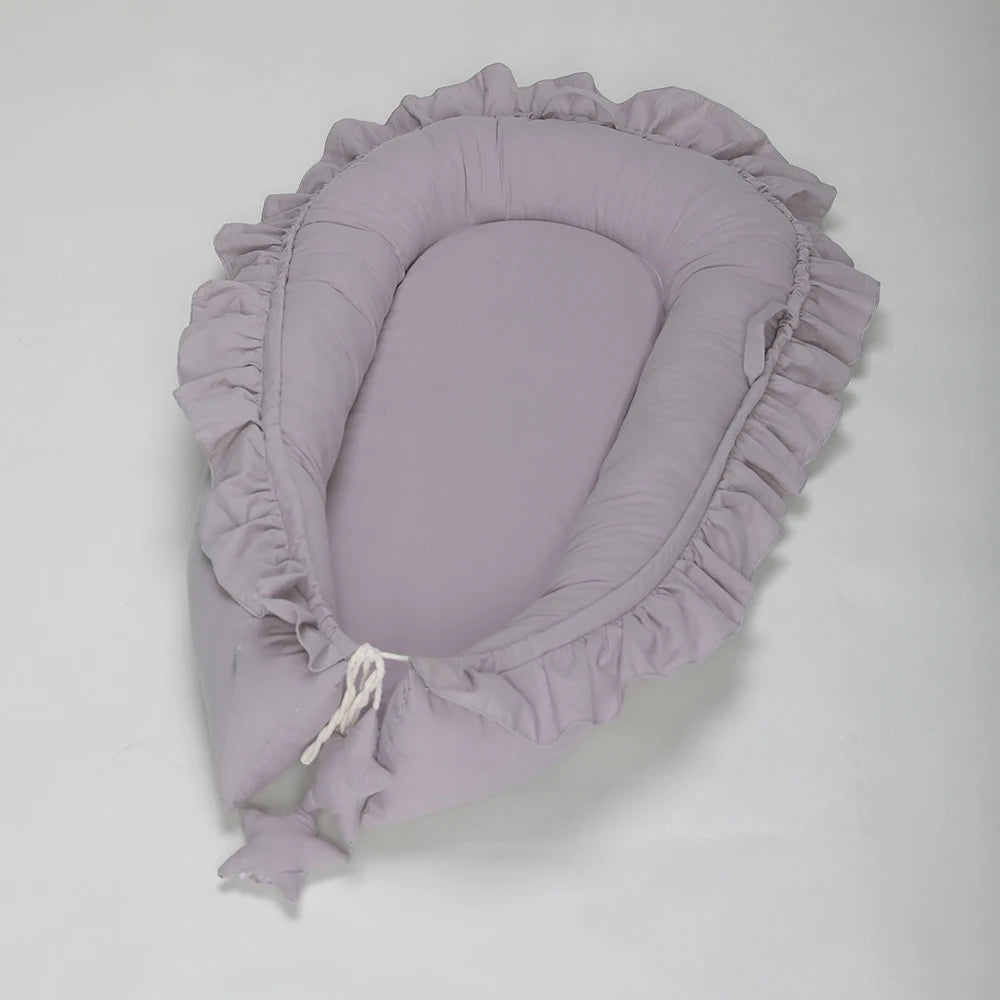 nid pour bebe gris