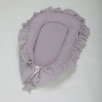 nid pour bebe gris