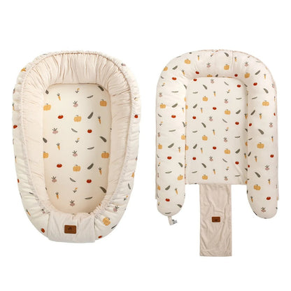 réducteur bébé beige clair imprimé légumes