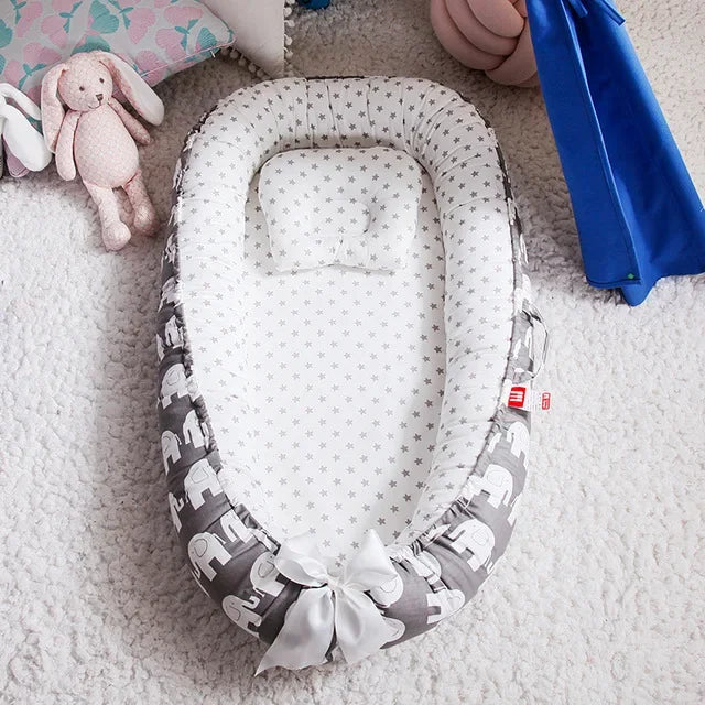reducteur de lit elephant gris 