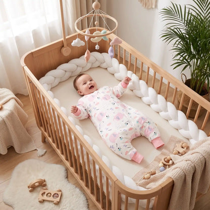  sac de couchage fille sur bébé gazouille dans berceau
