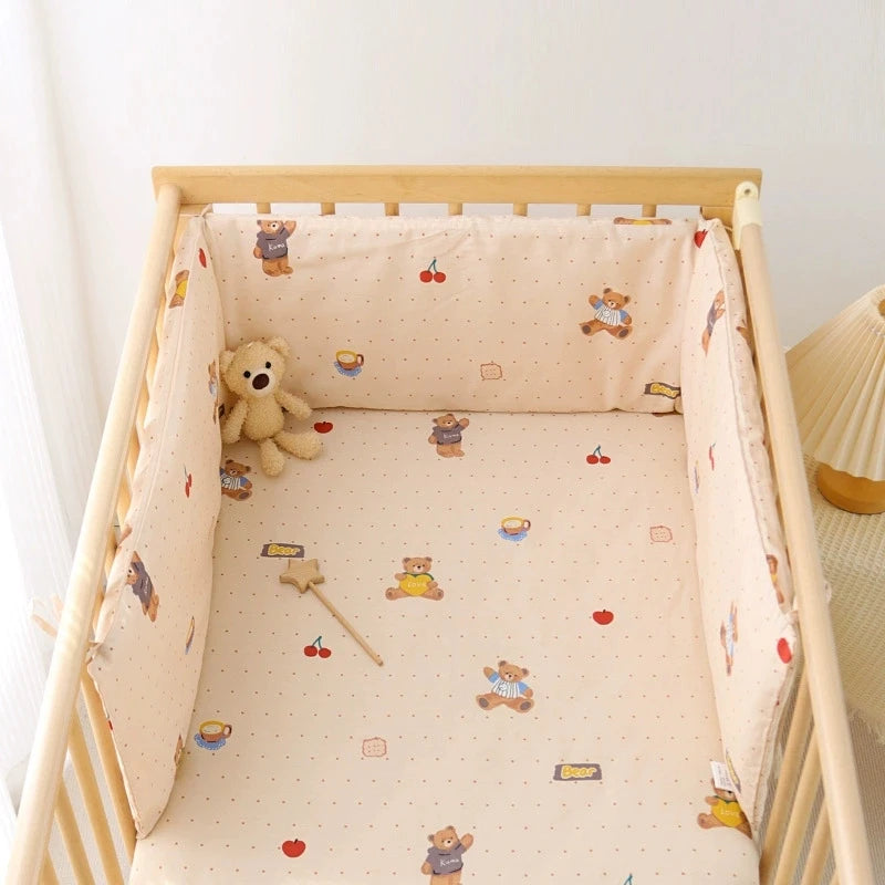tour de lit bébé fête de petit ours 
