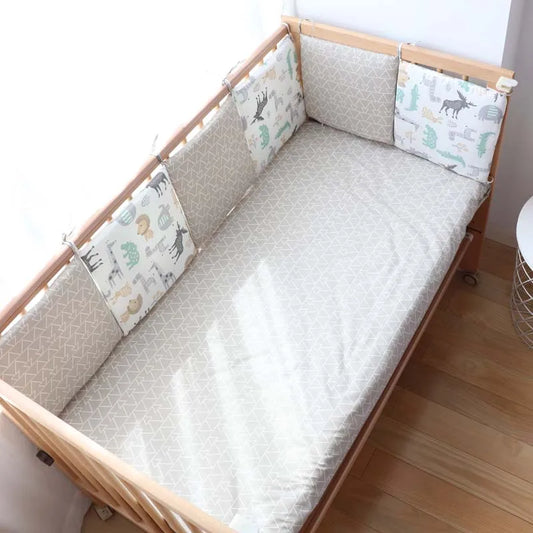 tour de lit pour bebe safari