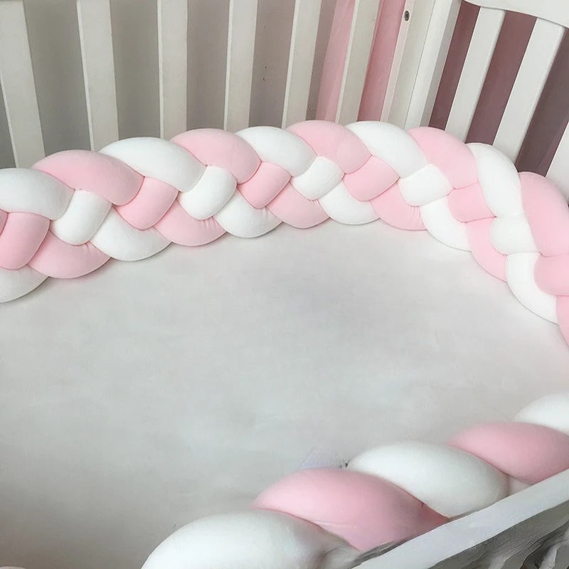 Tour de lit respirant tressé | BébéSecure