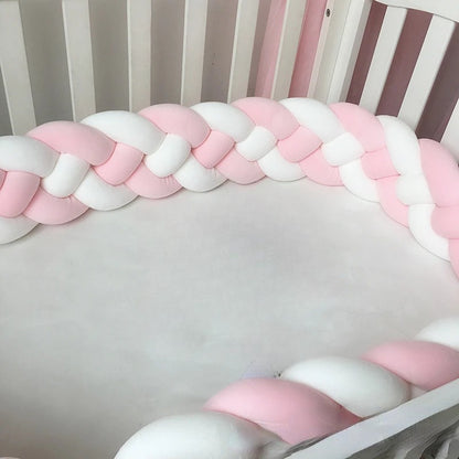 Tour de lit respirant tressé | BébéSecure