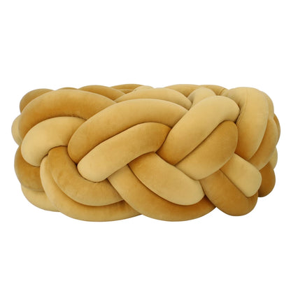 tresse de lit 4m quatre branches jaune moutarde