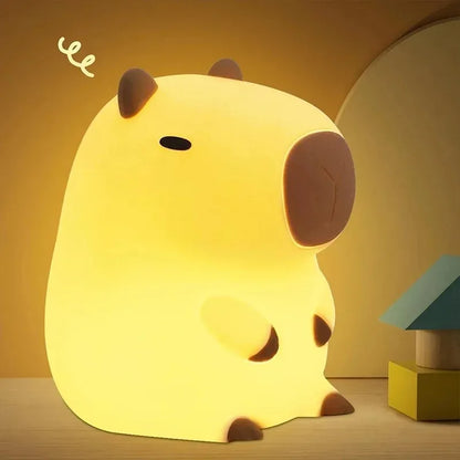 veilleuse bébé capybara