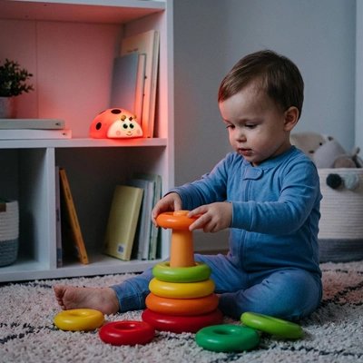 Veilleuse bébé coccinelle confort bébé