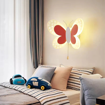  veilleuse murale bebe papillon